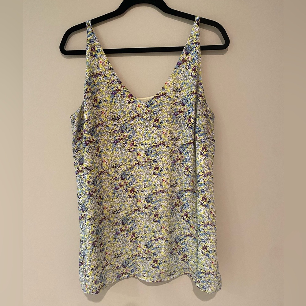 CAbi Floral Scatter Print Cami. #275